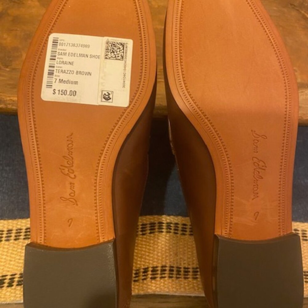Sam Edelman Lorraine Leather Loafers size 7 Brand New - Picture 4 of 5